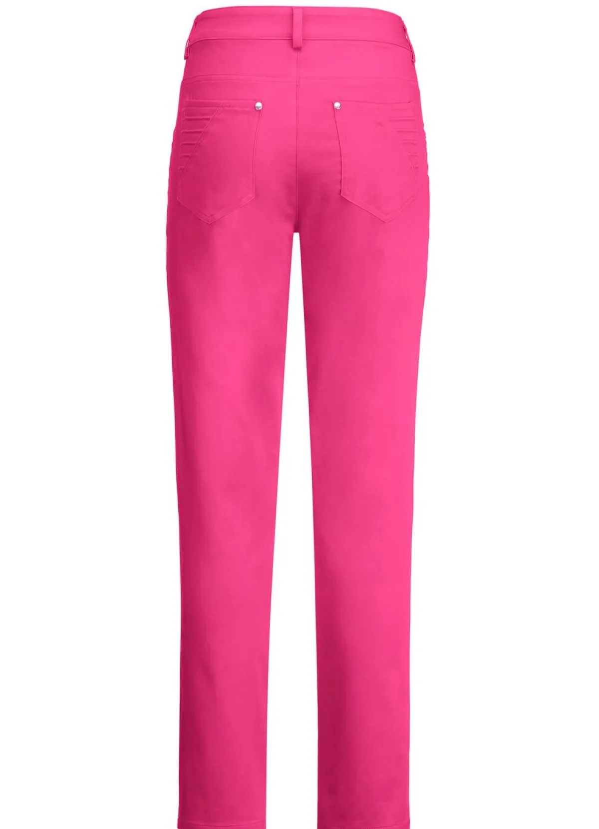 Discount BADER Hose mit platzierten Biesen PINK