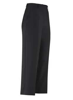 Outlet KLAUS MODELLE MADE IN GERMANY Hose mit rückwärtigem Dehnbund SCHWARZ