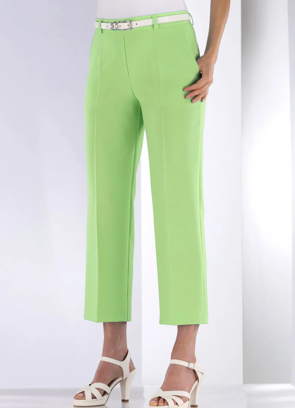 Discount KLAUS MODELLE MADE IN GERMANY Hose mit rückwärtigem Dehnbund KIWI