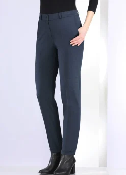 Best KLAUS MODELLE MADE IN GERMANY Hose mit rückwärtigem Dehnbundeinsatz MARINE
