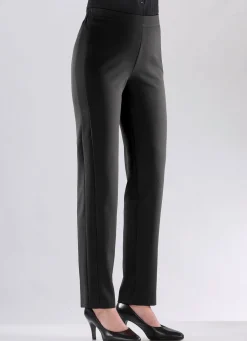 New BADER Hose mit rückwärtigem Dehnbundeinsatz SCHWARZ