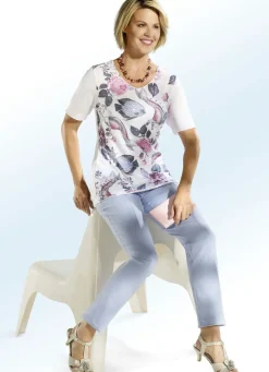 BADER Hose mit schmaler Fußweite BLEU