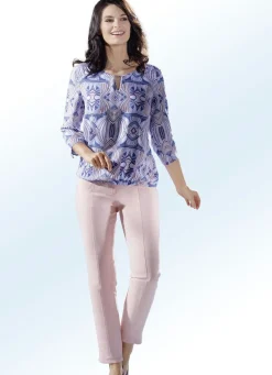 Clearance BADER Hose mit schmaler Fußweite APRICOT