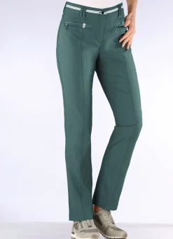 Hot BADER Hose mit sportivem Chic SALBEI