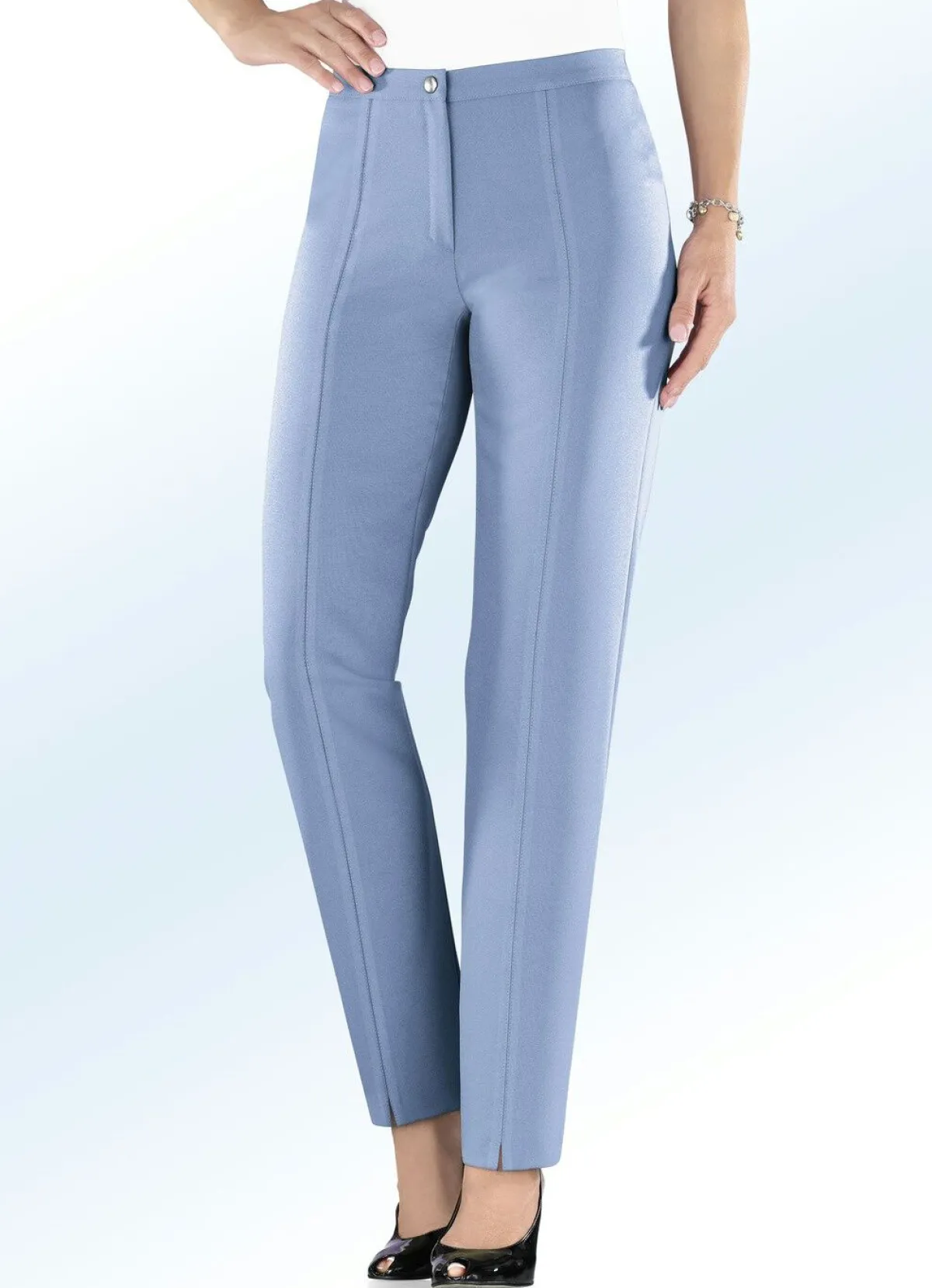BADER Hose mit Stretchbund BLEU