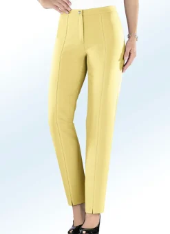Online BADER Hose mit Stretchbund HELLGELB