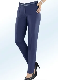 Sale BADER Hose mit Stretchbund MARINE