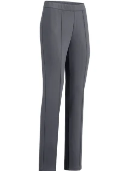 Outlet BADER Hose mit weicher, wärmender Innenseite DUNKELGRAU