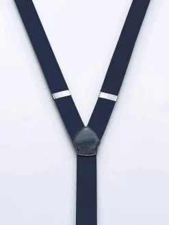 Best BADER Hosenträger BLAU