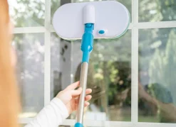 Outlet MEDIA SHOP Hurricane Floating Mop Akku-Rotationsmopp SILBER