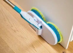 Outlet MEDIA SHOP Hurricane Floating Mop Akku-Rotationsmopp SILBER