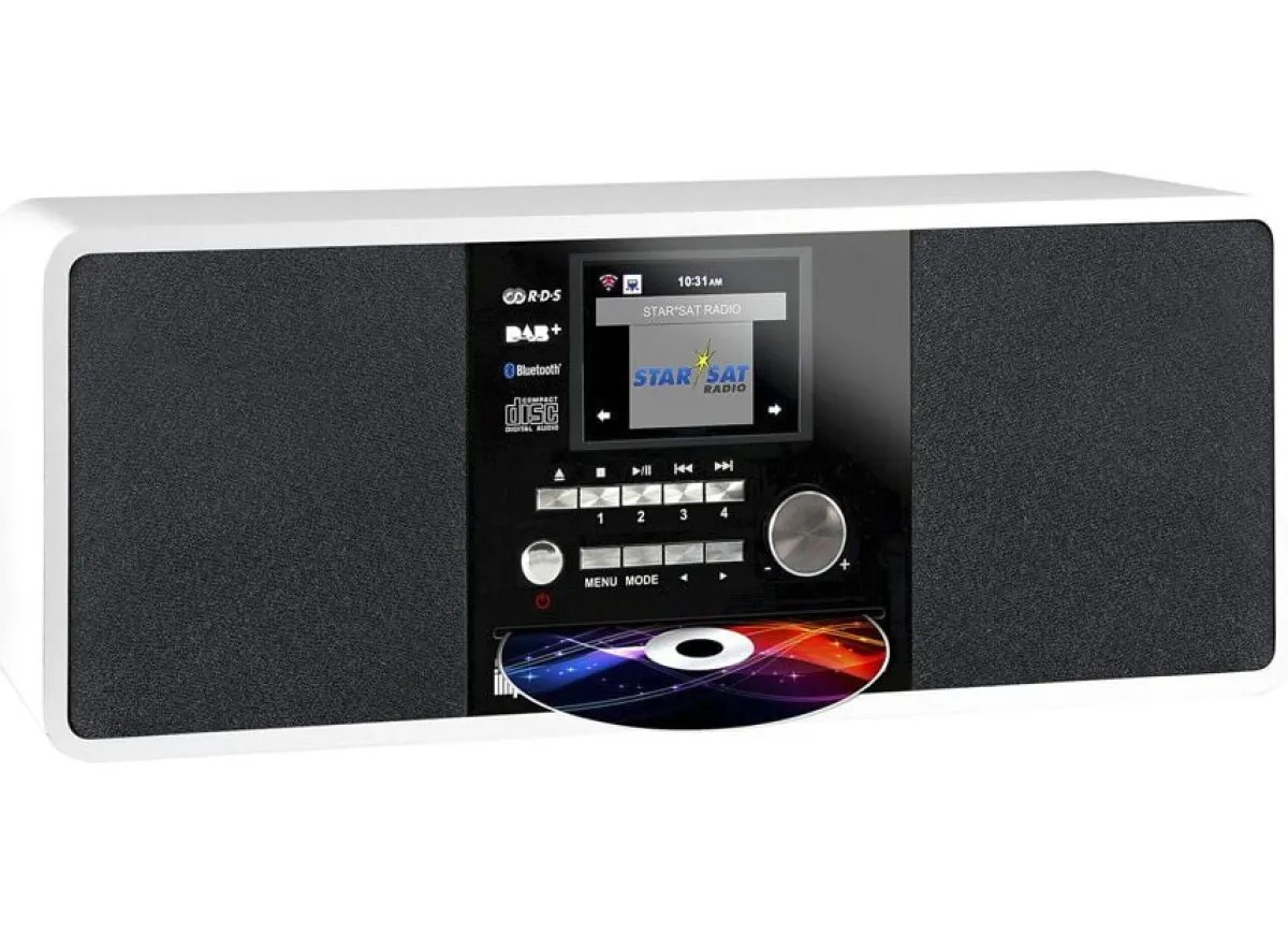 Hot BADER Imperial Dabman i200CD Digital-Radio mit CD WEISS