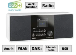 New BADER Imperial Dabman i200 Digital-Radio WEISS