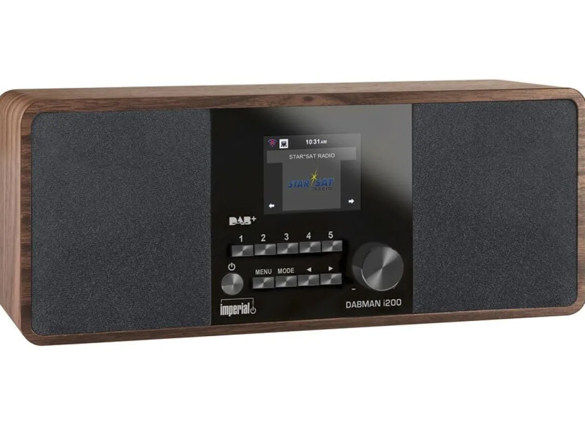 Online BADER Imperial Dabman i200 Digital-Radio BRAUN