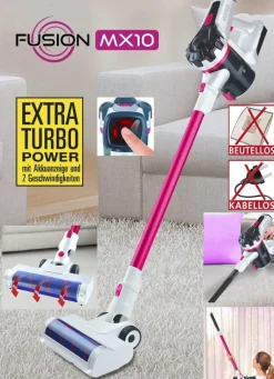 Discount BADER 2-in-1 Akku-Hand- und Bodenstaubsauger Fusion MX 10 MAGENTA