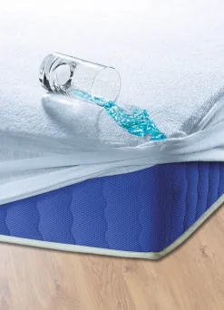 Clearance BADER Inkontinenz-Spannbetttuch für diskrete Betthygiene WEISS