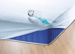 Clearance BADER Inkontinenz-Spannbetttuch für diskrete Betthygiene WEISS