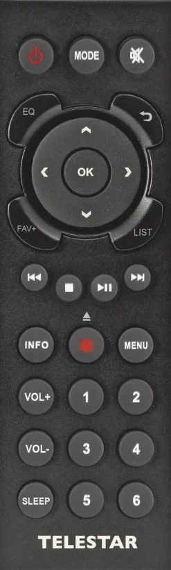 Outlet BADER Internetradio mit DAB+ SCHWARZ