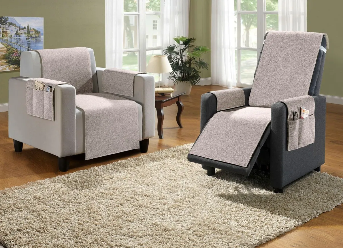 Hot BADER 2-in-1 Wohnaccessoires mit wohlig warmem Flor CREME