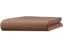 BADER irisette Mako-Jersey-Spannbetttuch BRAUN