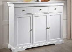 Best BADER Italienische Kommodenserie im schlichtem Design WEISS