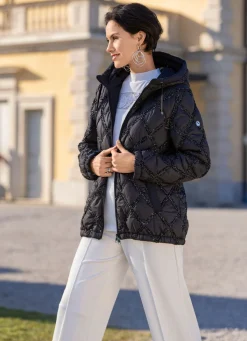 Hot BADER Jacke im Fancy-Look SCHWARZ