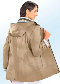 Discount BADER Jacke mit abnehmbarer Kapuze BEIGE