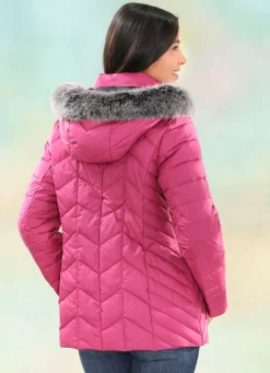 Sale BADER Jacke mit abnehmbarer Kapuze FUCHSIA