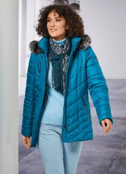 Clearance BADER Jacke mit abnehmbarer Kapuze PETROL