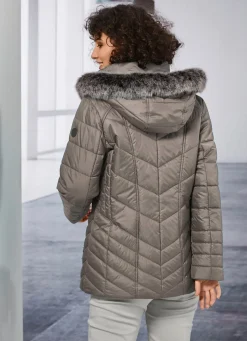 New BADER Jacke mit abnehmbarer Kapuze KIESEL