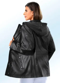 Online BADER Jacke mit abnehmbarer Kapuze SCHWARZ