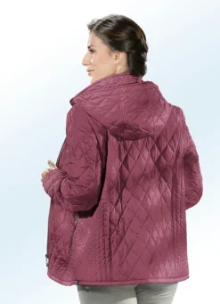 Hot BADER Jacke mit abnehmbarer Kapuze HIMBEERE