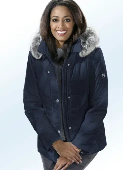 Sale BADER Jacke mit abnehmbarer Kapuze NACHTBLAU