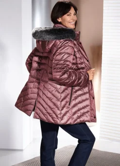 Clearance BADER Jacke mit abnehmbarer Kapuze MAUVE