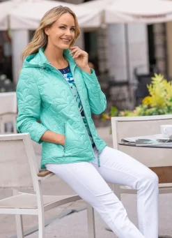 BADER Jacke mit angesagtem Laserstepp AQUA