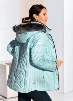 Online BADER Jacke mit figurfreundlicher Längssteppung seitlich GLETSCHER
