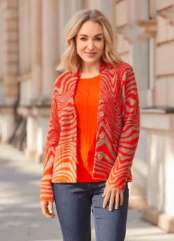 Clearance B/ANCA Jacke mit Knopfleiste TAUPE-ORANGE
