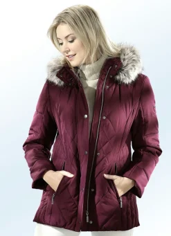 Clearance BADER Jacke mit Reißverschluss unter der Druckerleiste BURGUND