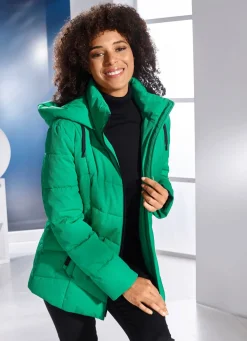 Sale BADER Jacke mit Reißverschlussleiste OPALGRÜN