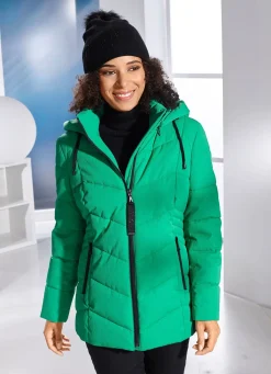 Sale BADER Jacke mit Reißverschlussleiste OPALGRÜN