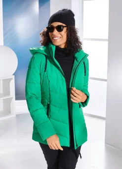 Sale BADER Jacke mit Reißverschlussleiste OPALGRÜN