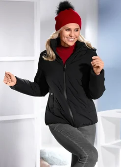 Clearance BADER Jacke mit Reißverschlussleiste SCHWARZ