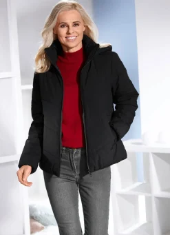 Clearance BADER Jacke mit Reißverschlussleiste SCHWARZ
