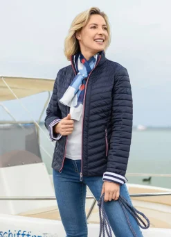 Discount BADER Jacke mit Reißverschlussleiste MARINE
