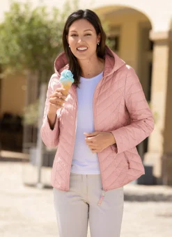 Hot BADER Jacke mit Reißverschlusstaschen TERRA-WEISS