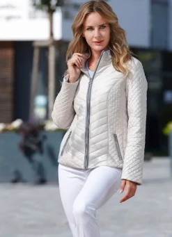 Best BADER Jacke mit Reißverschlusstaschen SAND