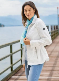 Clearance BADER Jacke mit Reißverschlusstaschen CREME