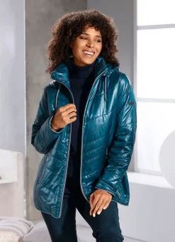 Hot BADER Jacke mit Reißverschlusstaschen PETROL