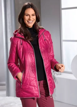 New BADER Jacke mit Reißverschlusstaschen PINK