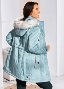 Sale BADER Jacke mit 2-Wege-Reißverschluss BLEU